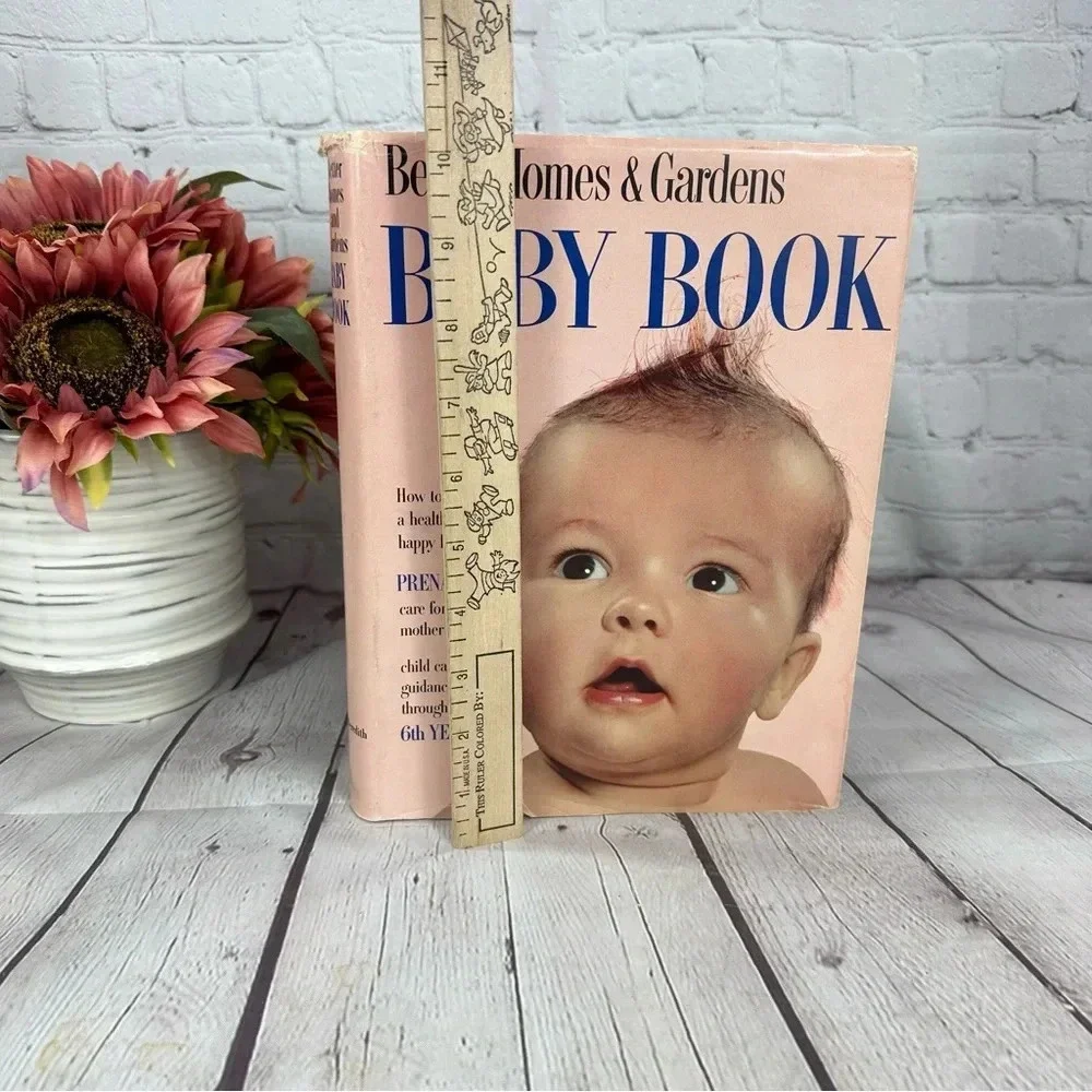 vintage better homes & gardens baby book 1951